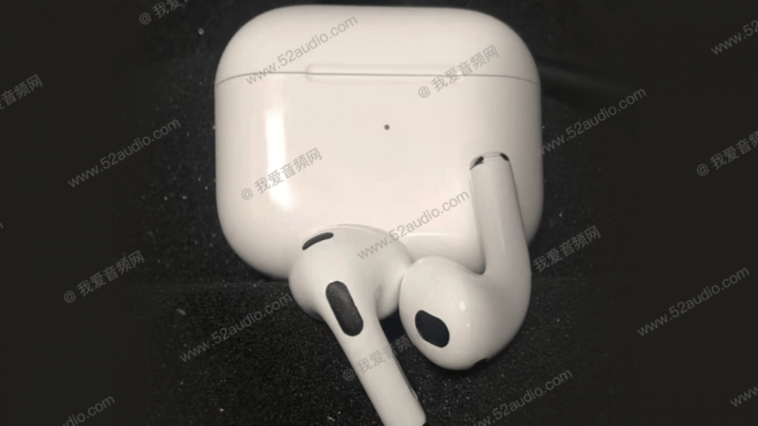 52Imagine cu scurgeri audio airpods 3