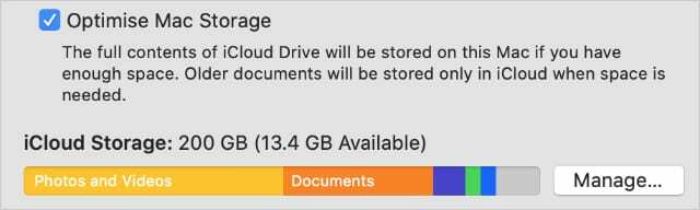 เพิ่มประสิทธิภาพตัวเลือก Mac Storage จาก iCloud System Preferences