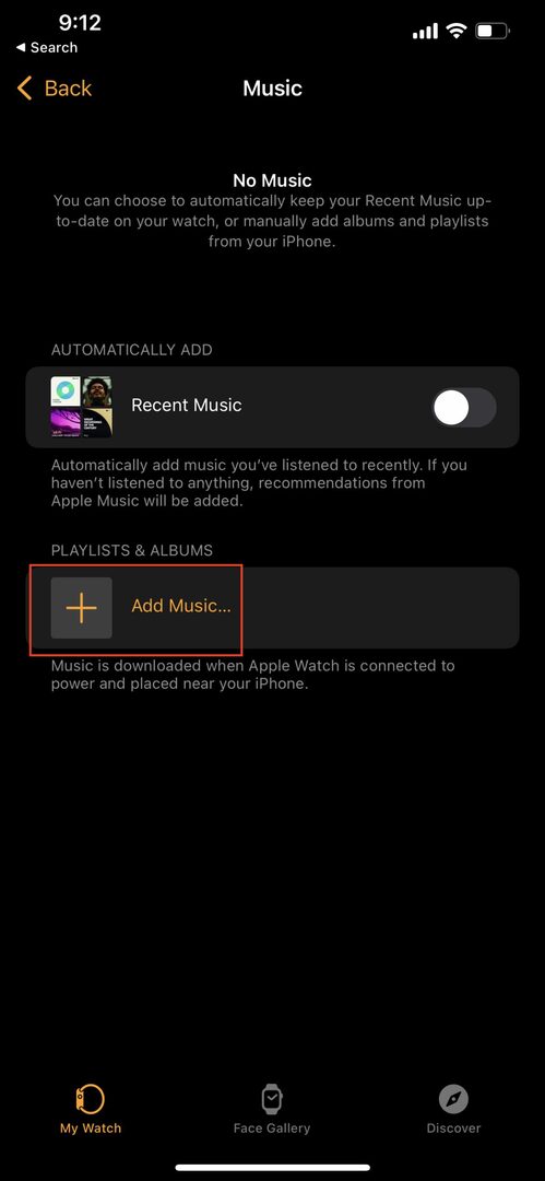 So verwenden Sie Amazon Music auf der Apple Watch 1