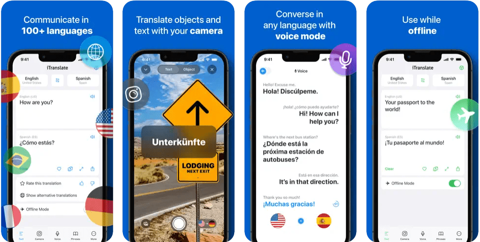 Лучшее приложение для перевода на iPhone iTranslate Translator