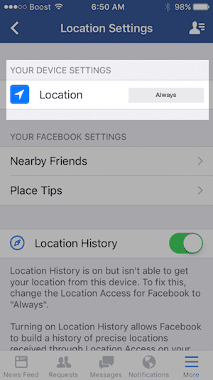 So verwenden Sie Facebook Finden Sie Wi-Fi auf dem iPhone