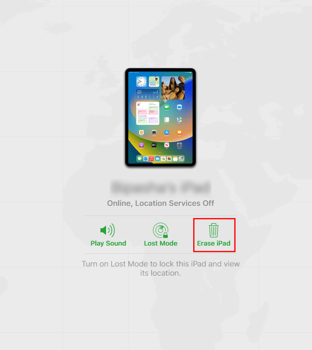 Розблокуйте iPhone без пароля та комп’ютера з програми Find My