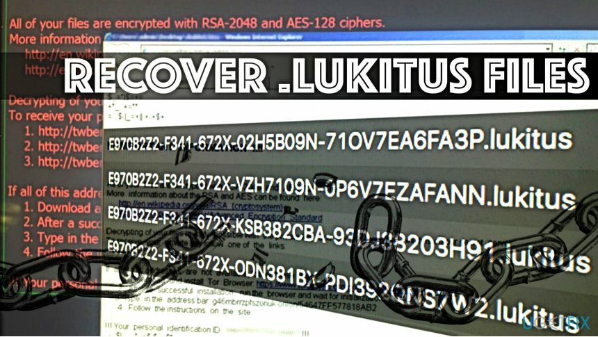 Lukitus-Dateien entschlüsseln