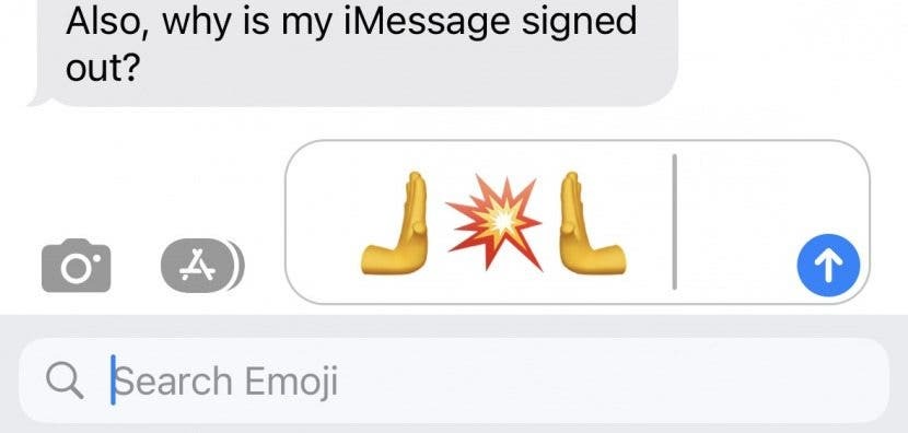 duwende handen emoji's
