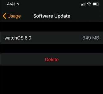 watchOS 6 için güncelleme doğrulanamıyor