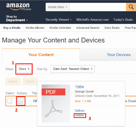 Ștergeți Docs Cloud Fire