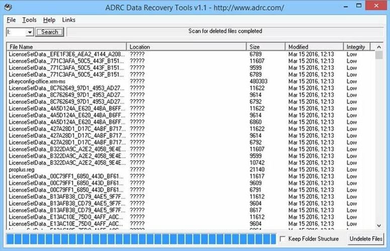 Инструмент восстановления ADRC