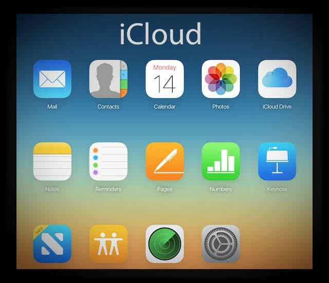 Bejelentkezés az iCloud.com webhelyre iPhone vagy iPad készüléken