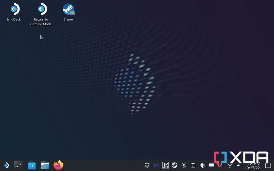 Desktop Mode na Steam Deck