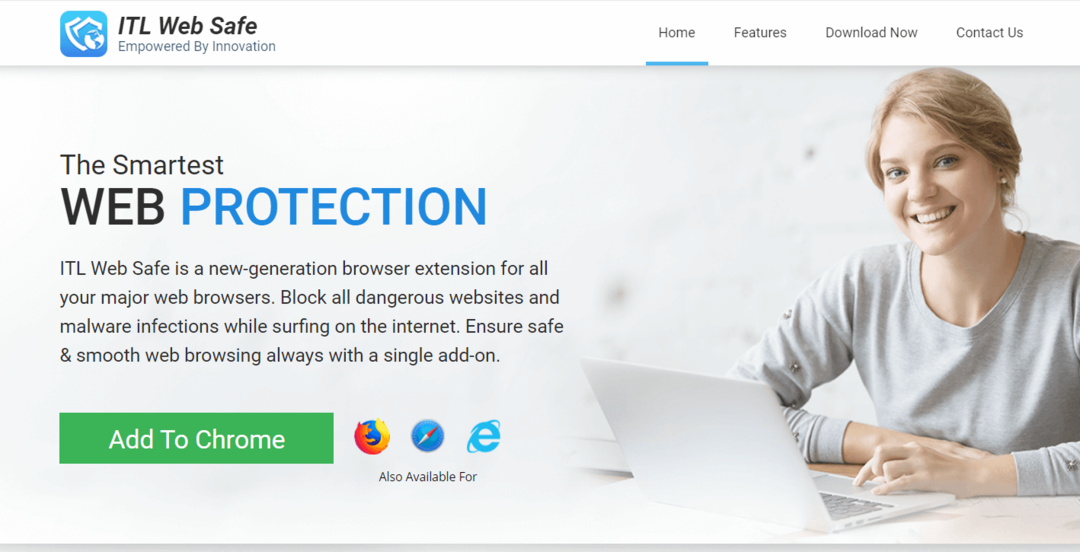 ITL Web Safe - najboljše brezplačno orodje za odstranjevanje oglasne programske opreme