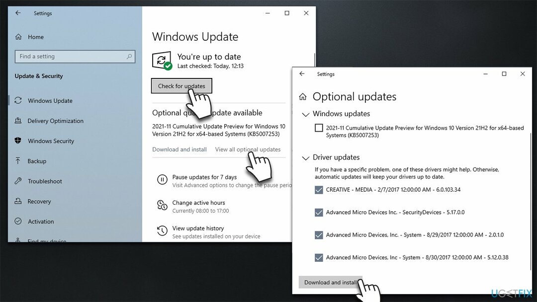 Installer toutes les mises à jour Windows