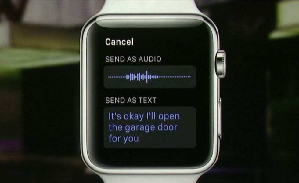Dictaat gebruiken op Apple Watch