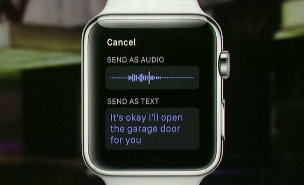 Sådan bruger du diktering på Apple Watch