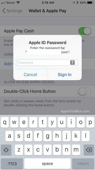 כיצד לעקוף את הודעת ההתקנה של Apple Pay במהלך עדכון האייפון