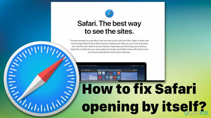 דפדפן Safari נפתח מעצמו תיקון