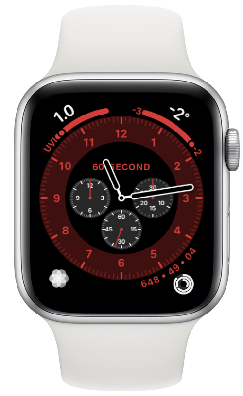 Chronograaf Pro Apple-wijzerplaat