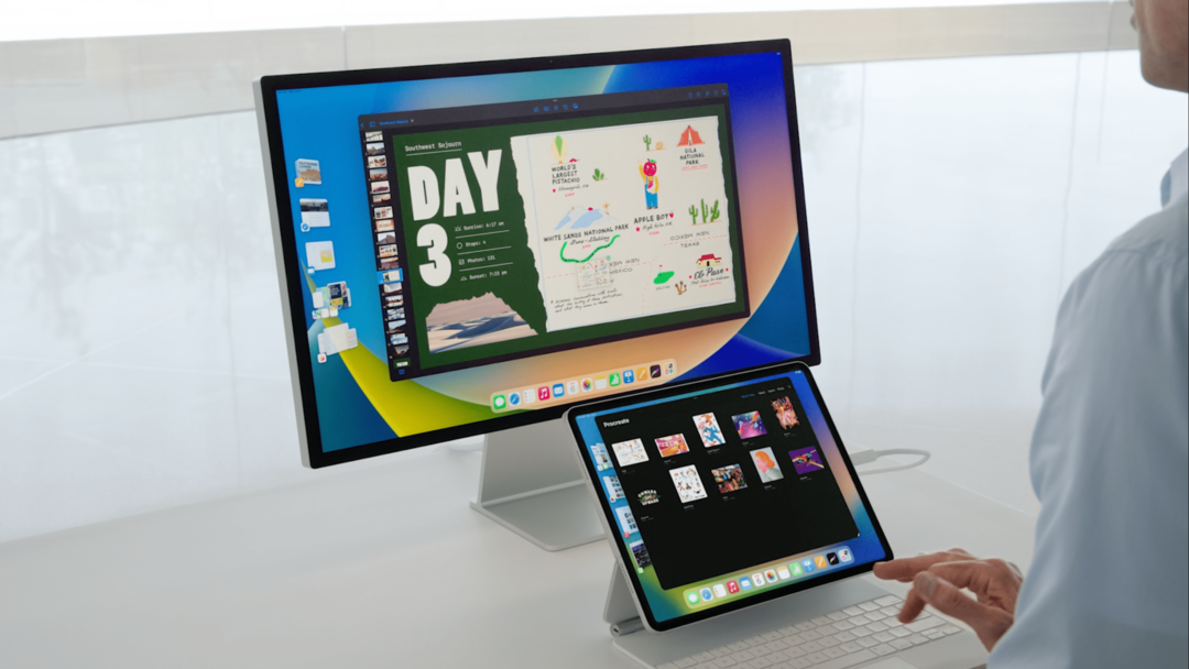 iPadOS 16 WWDC 2022 스테이지 관리자 - 2