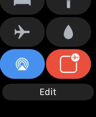 Опція оголосити повідомлення в Центрі керування на Apple Watch