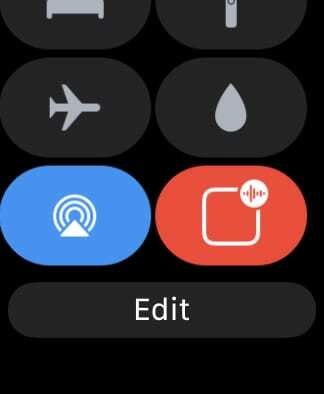 Opcija najave poruka u Kontrolnom centru na Apple Watchu