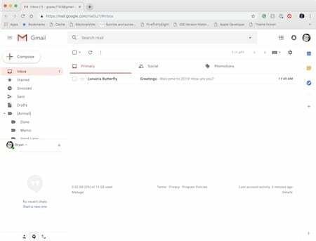 Gmail в Интернете