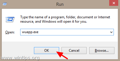 открыть обновление Windows