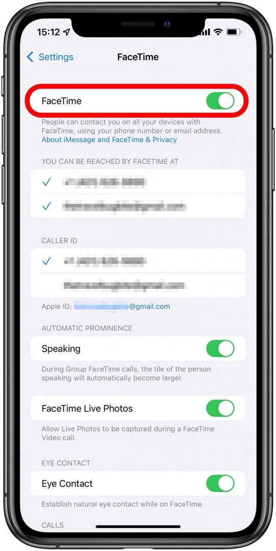 Включить FaceTime - imessage сообщает, что ожидает активации