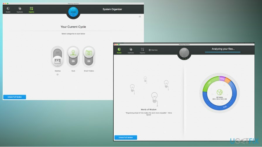 La numérisation avec Mac Washing Machine X9