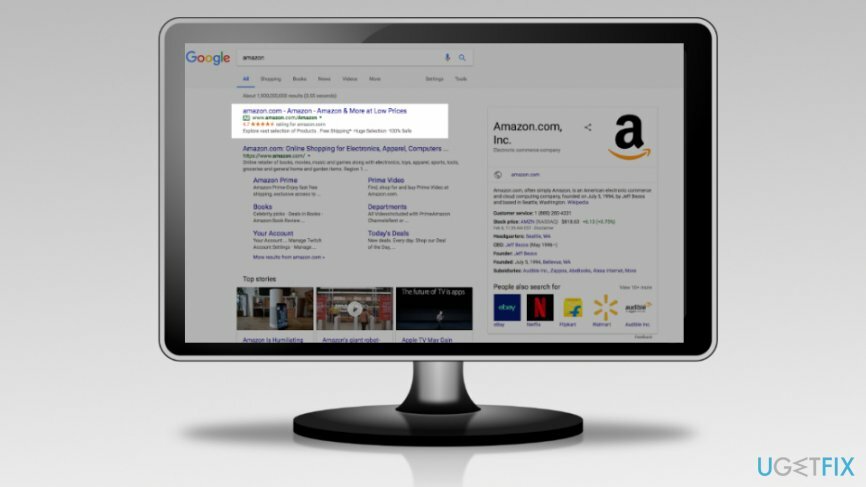 Поддельная реклама Amazon снова появилась в поиске Google