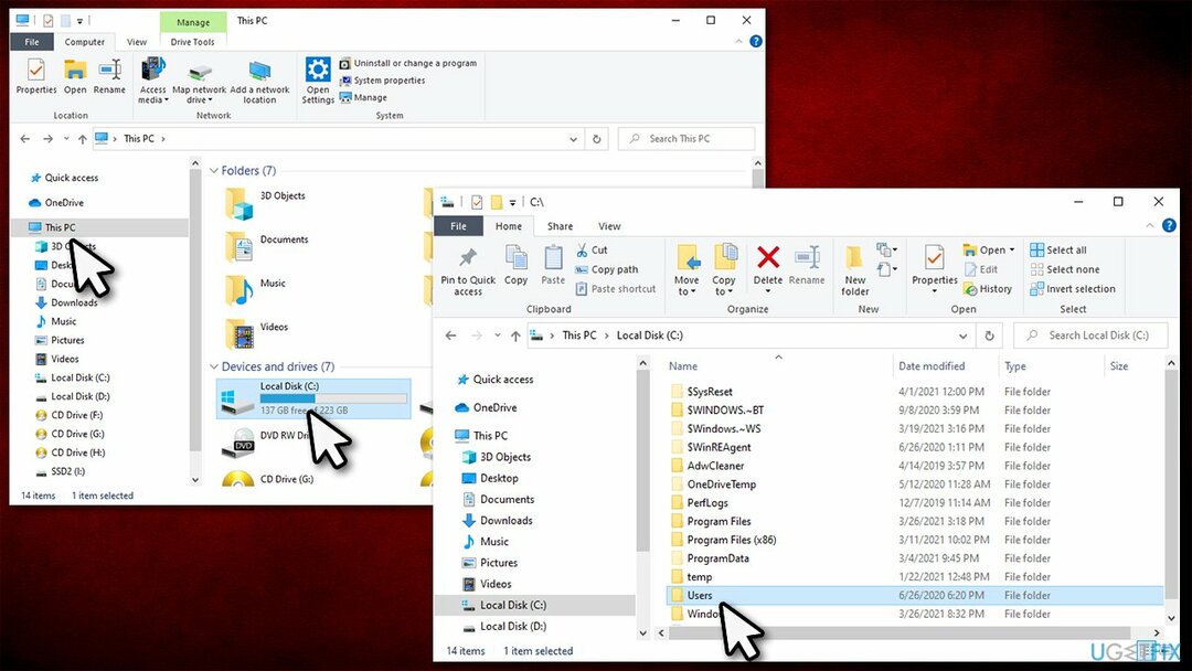 Deschideți Windows Explorer