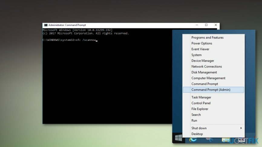 Command Prompt ადმინისტრატორის უფლებებით