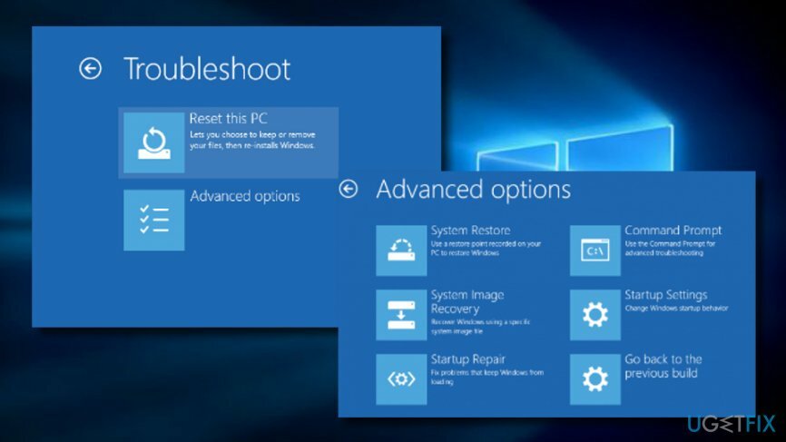 Gebruik Problemen oplossen om opstartconfiguratiefoutcode 0xc0000454 op Windows 10 te repareren