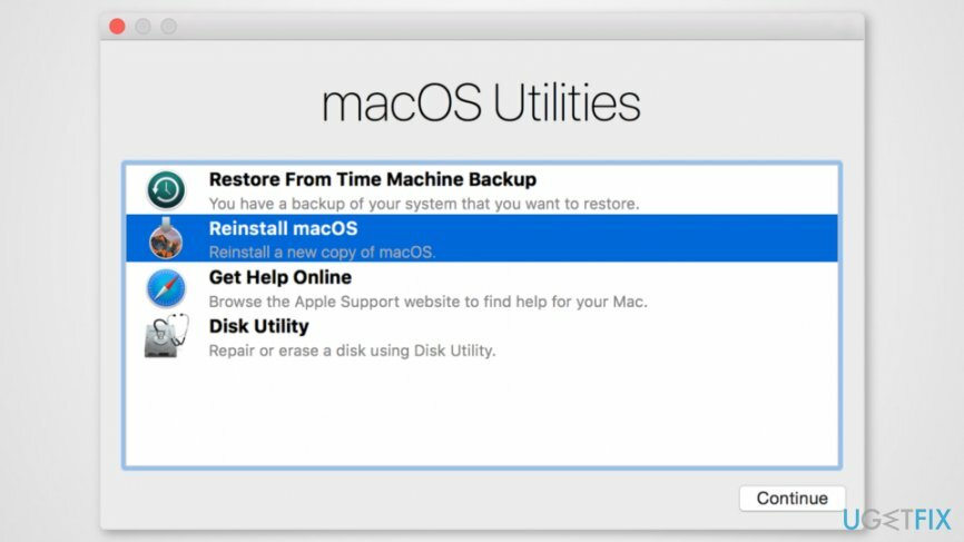 Modul de recuperare Mac