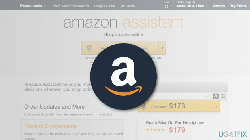 Poista Amazon Assistant