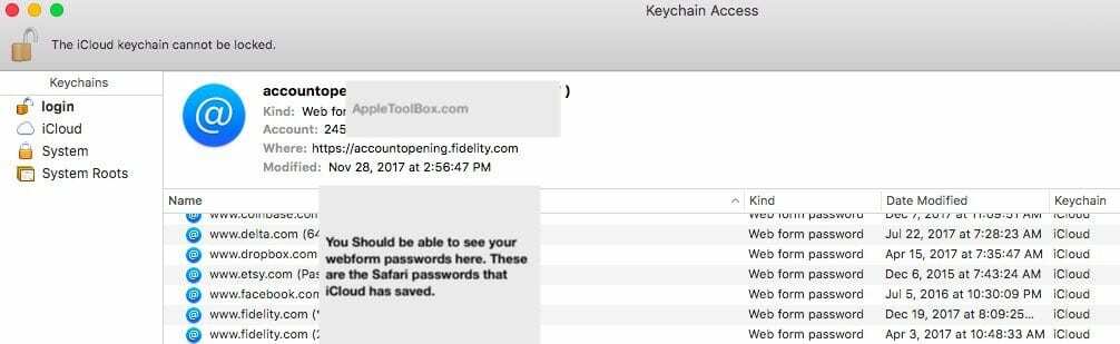 iPhoneで保存されたSafariパスワードにアクセスできない、ハウツー修正