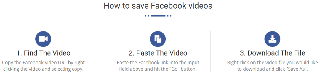 Stahování videí z Facebooku pomocí FBDownloaderu - 1