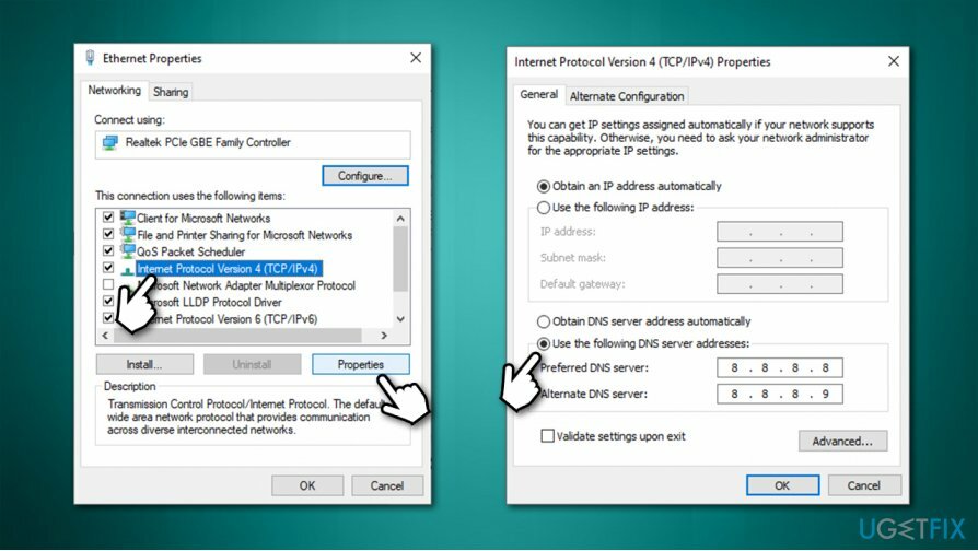 Promijenite DNS