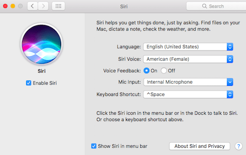 Come configurare Hey Siri su Macbook