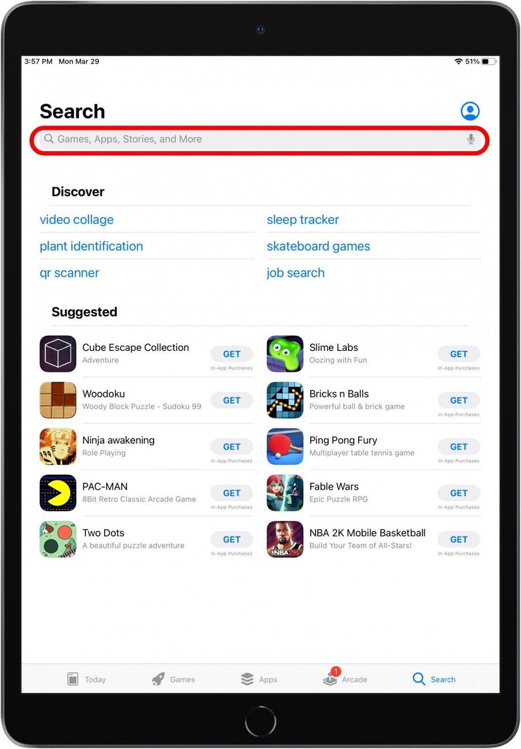 Pesquisar App Store