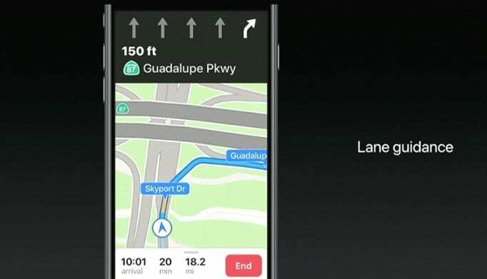 Az új Apple Maps használata iOS 11 rendszerben
