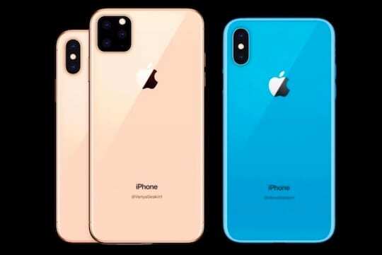 2019 iPhone xi max kuulujutud