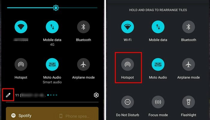 Android Mobil Hotspot