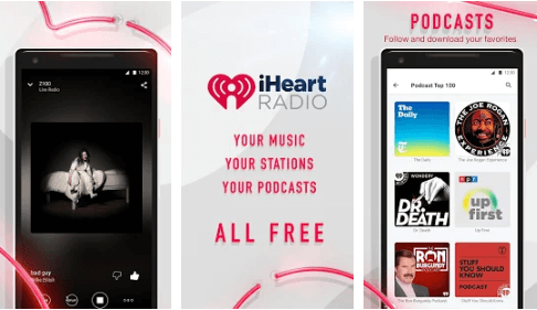 iHeartRadio - Beste Radio-Apps für Android