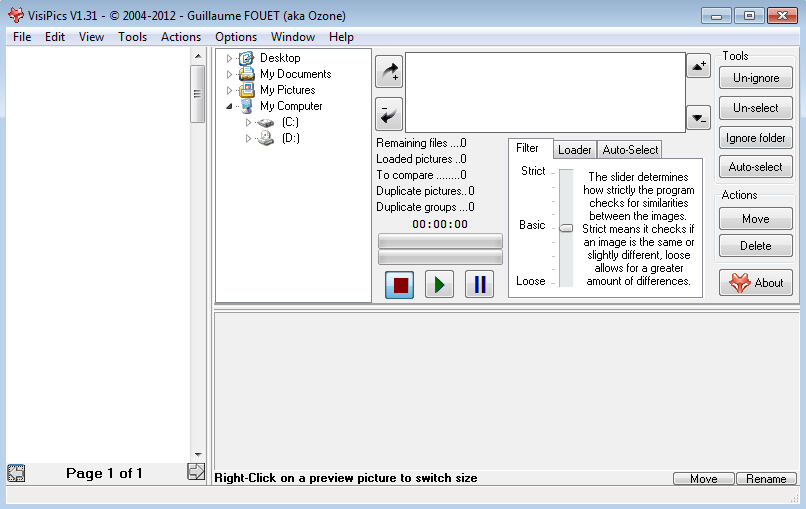 VisiPics - Bedste Duplicate Photo Cleaner Software