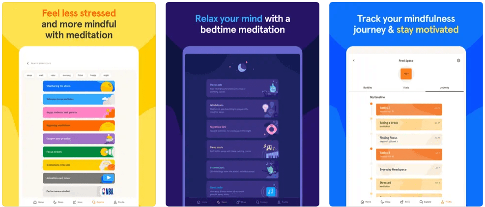 Headspace App Store Pic iOS 16 Aplikasi Kesehatan Mental