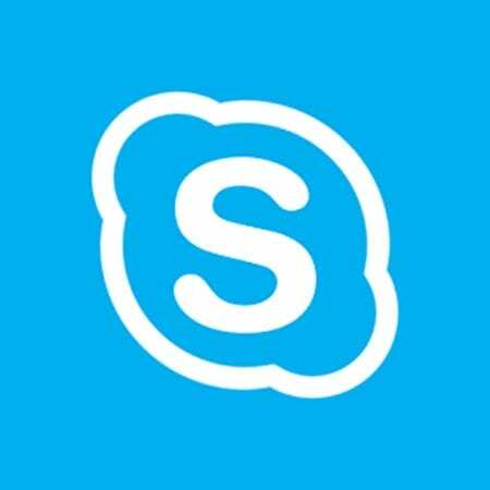 Skype sender penge online