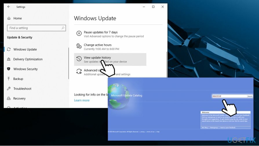 Instale as atualizações do Windows manualmente