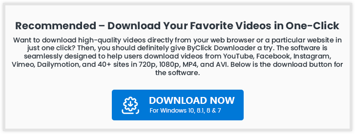 Unduh Video Favorit Anda dalam Satu Klik oleh ByClickDownloader