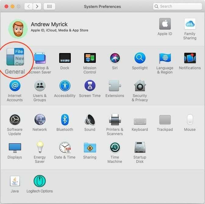 Темна панель меню та док-станція з macOS Catalina 1