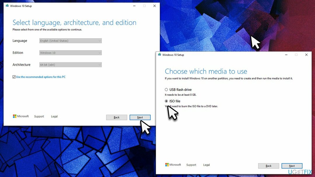 Gunakan Alat Pembuatan Media untuk menginstal ulang Windows