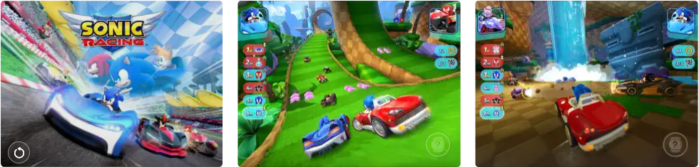 Die besten Spiele auf Apple Arcade Sonic Racing